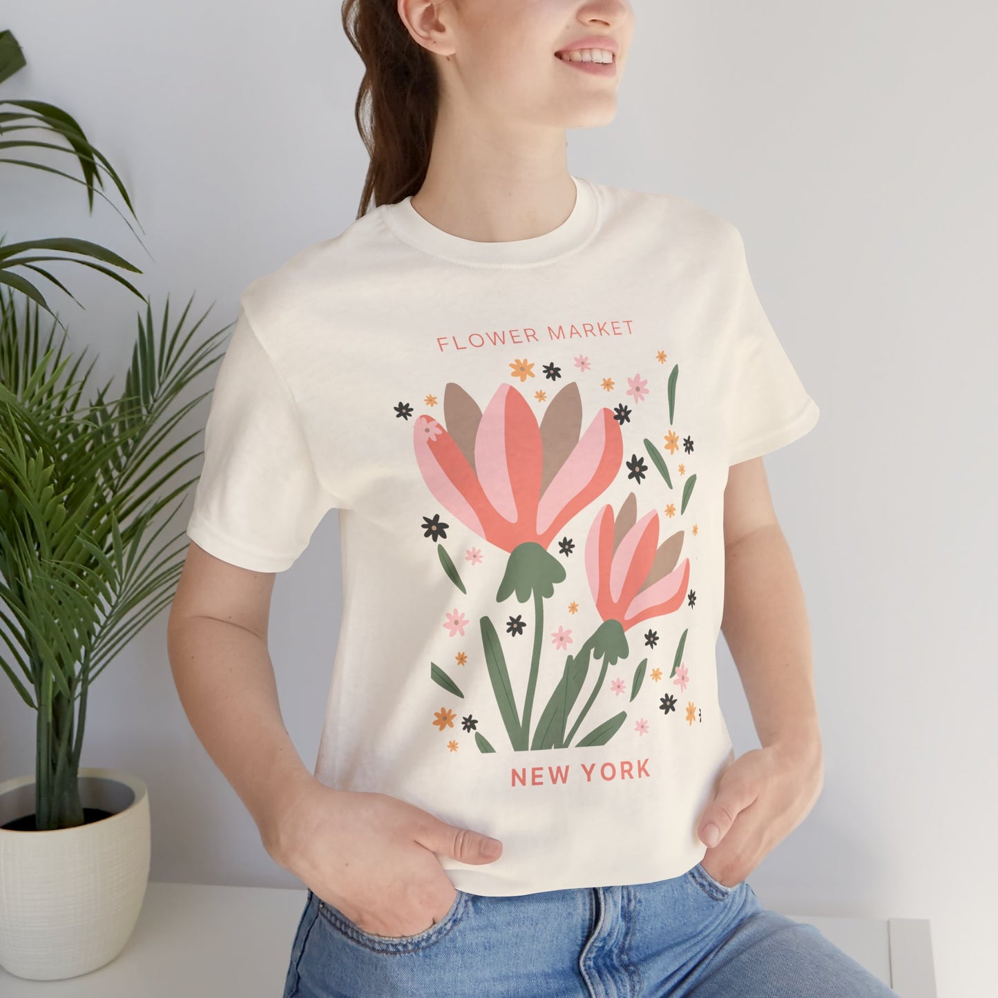 Flower Market New York Flower T-Shirt