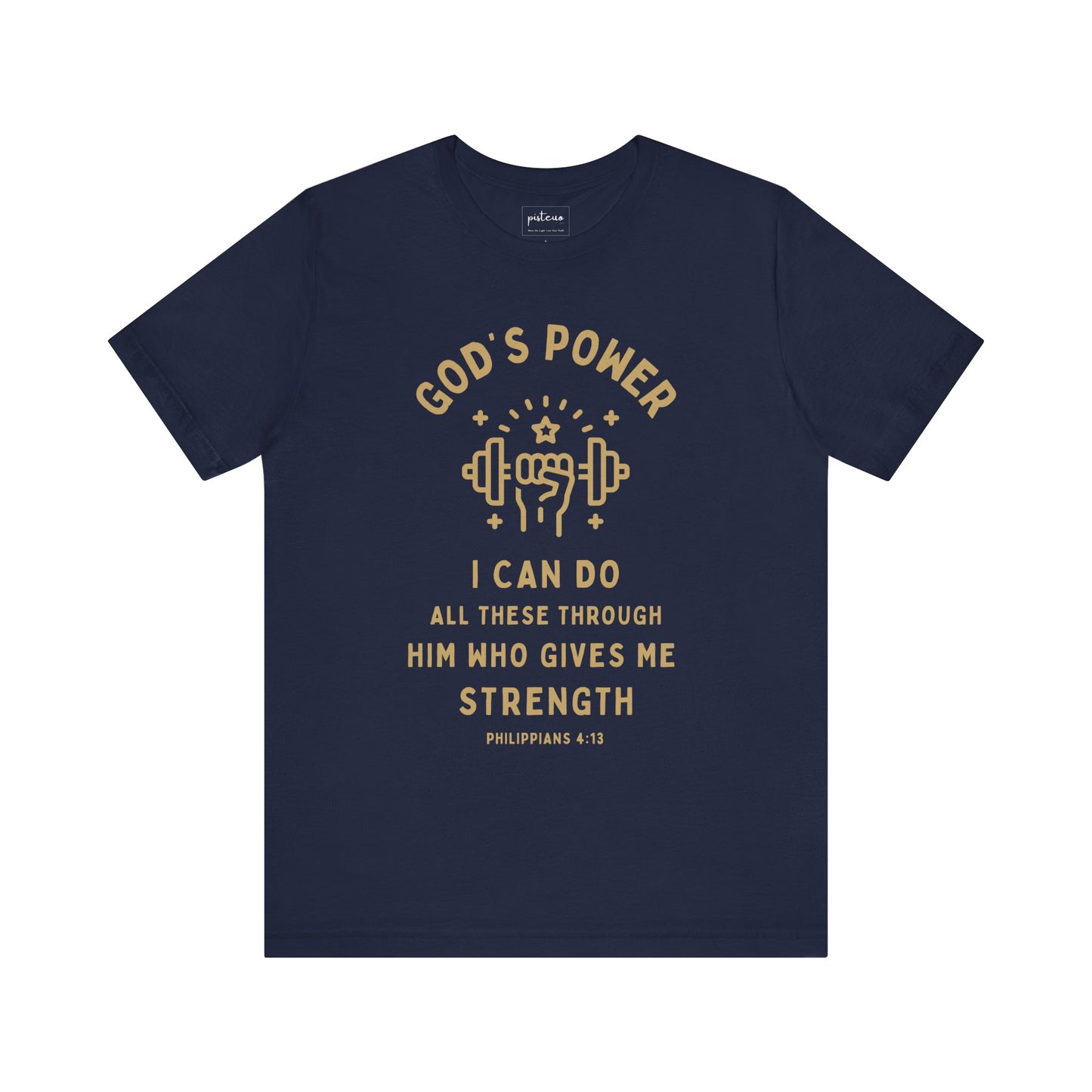 Philippians 4:13 | I Can Do All Things Through Christ Christian Tee