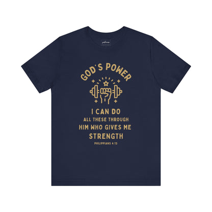 Philippians 4:13 | I Can Do All Things Through Christ Christian Tee