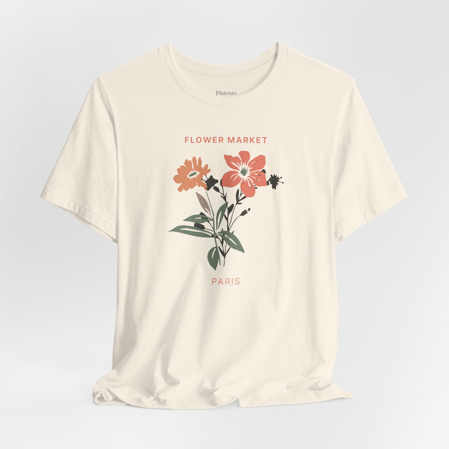 Flower Market Paris Flower T-Shirt