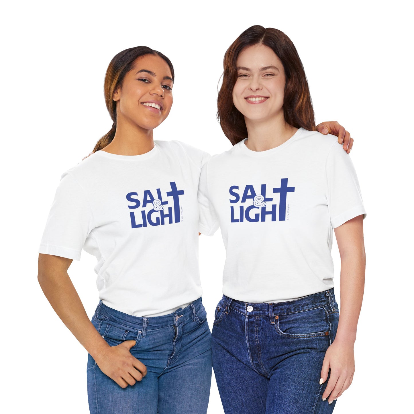 Matthew 5:13-16 | Salt & Light Christian Tee
