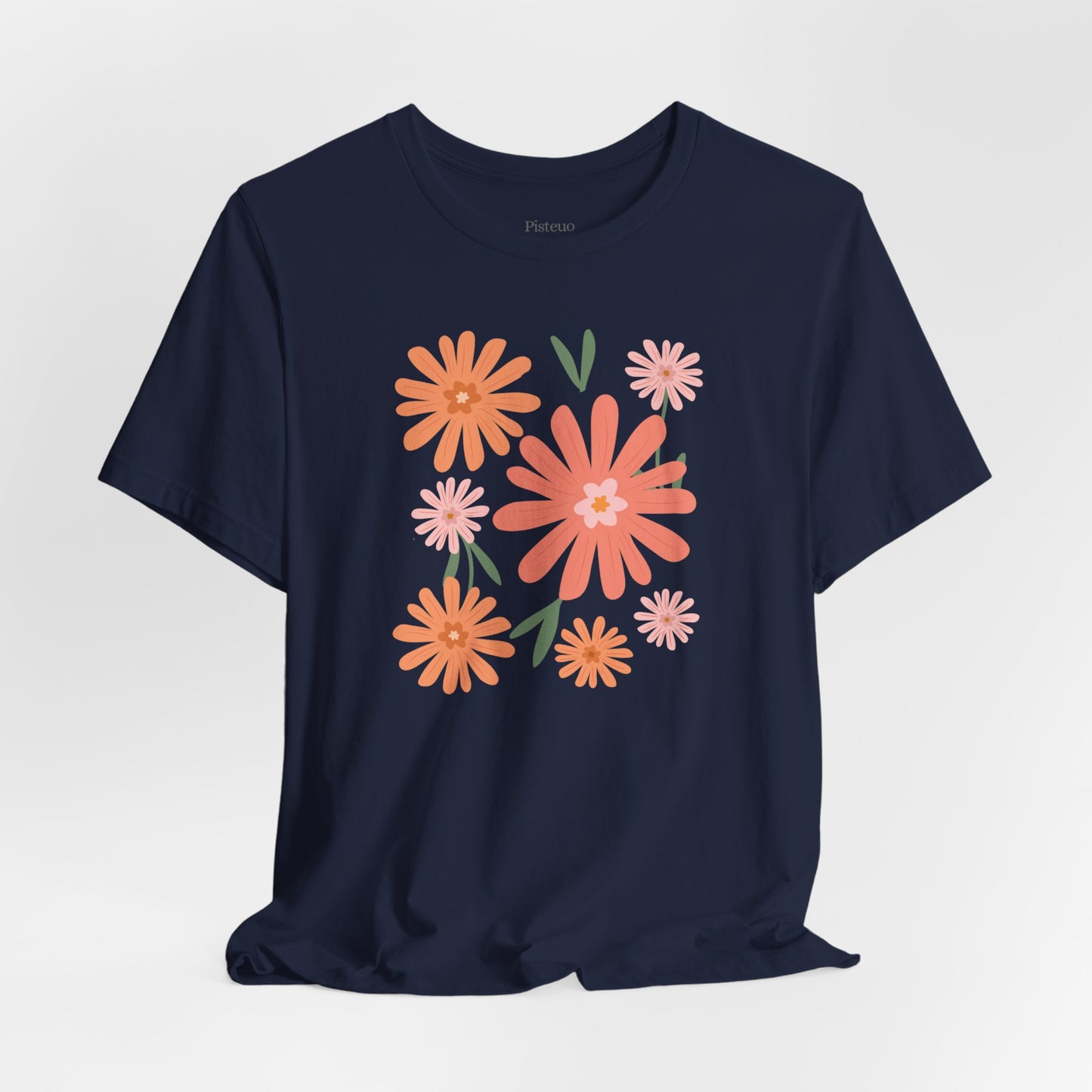 Warm Floral Splash Flower T-Shirt