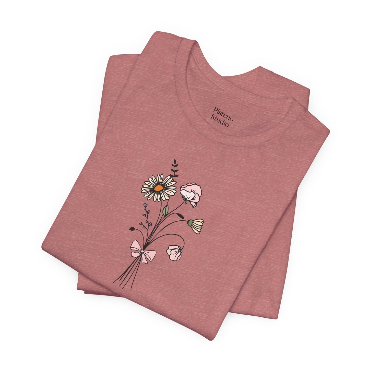 Daisy & Sweet Pea Flower T-Shirt