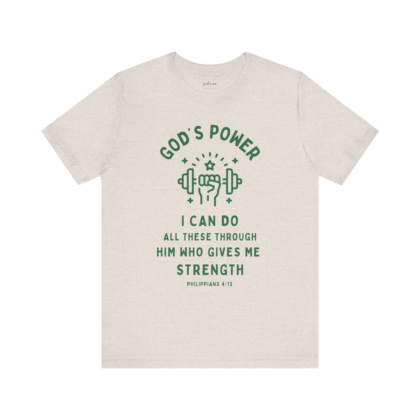 Philippians 4:13 | I Can Do All Things Through Christ Christian Tee
