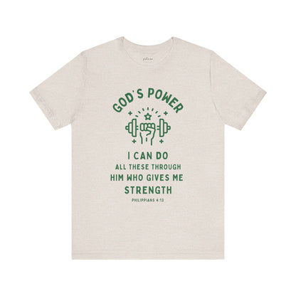 Philippians 4:13 | I Can Do All Things Through Christ Christian Tee