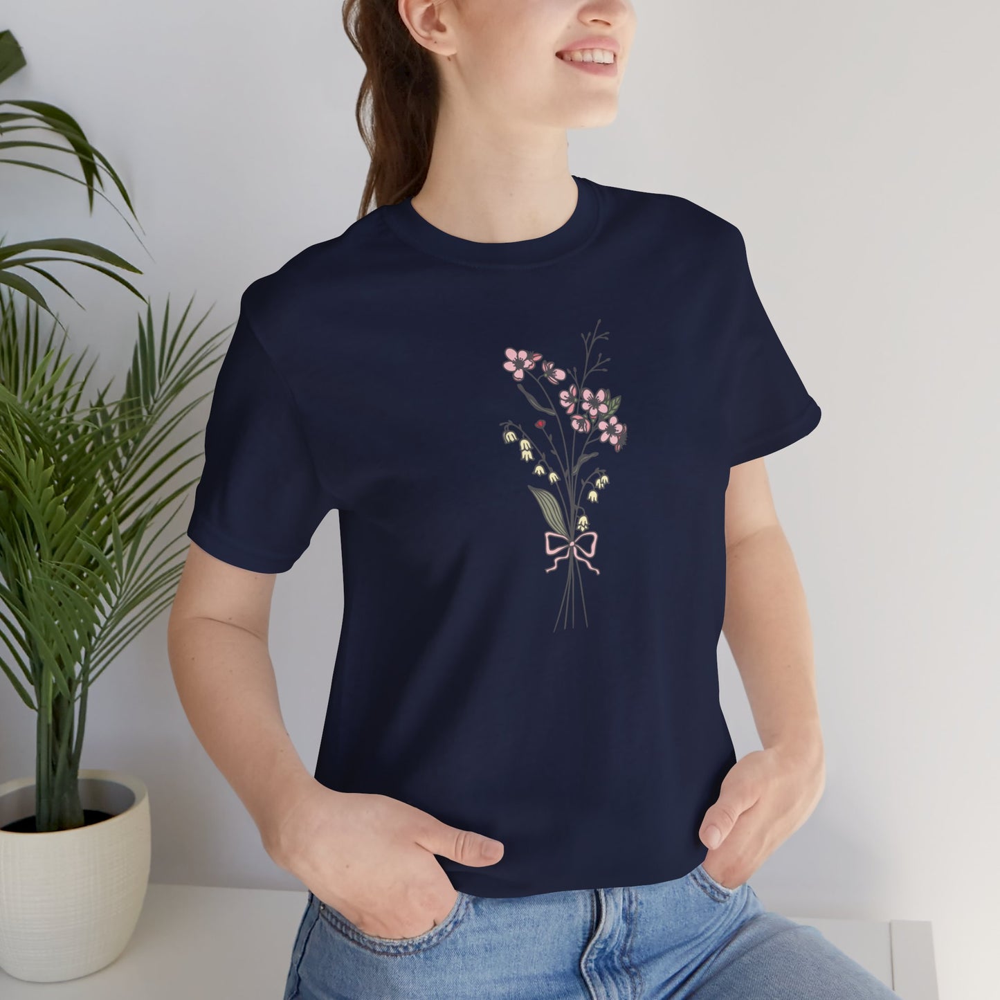 Lily and Hawthorn Flower T-Shirt