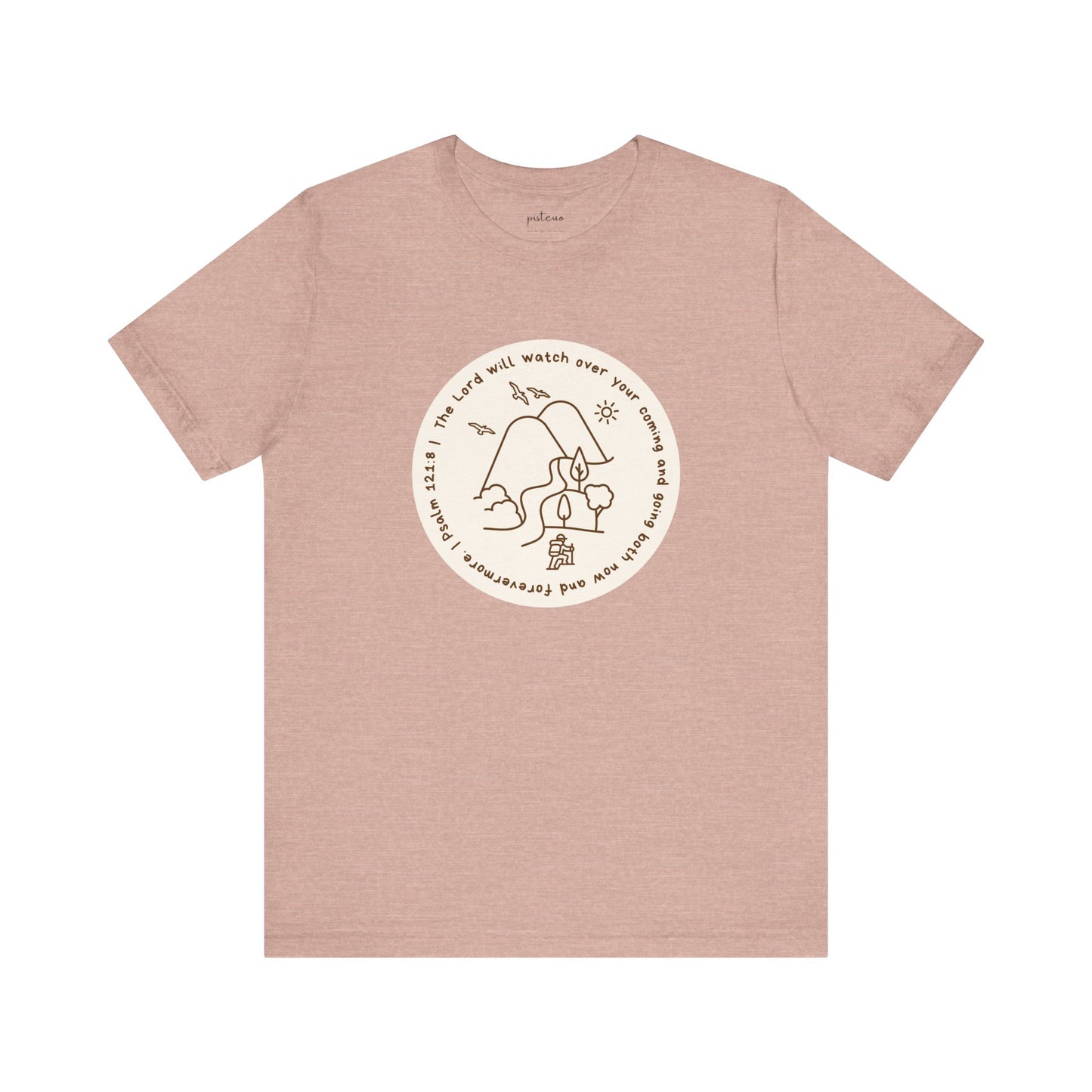 Psalm 121:8 | The Lord Will Watch Over You Christian T-Shirt