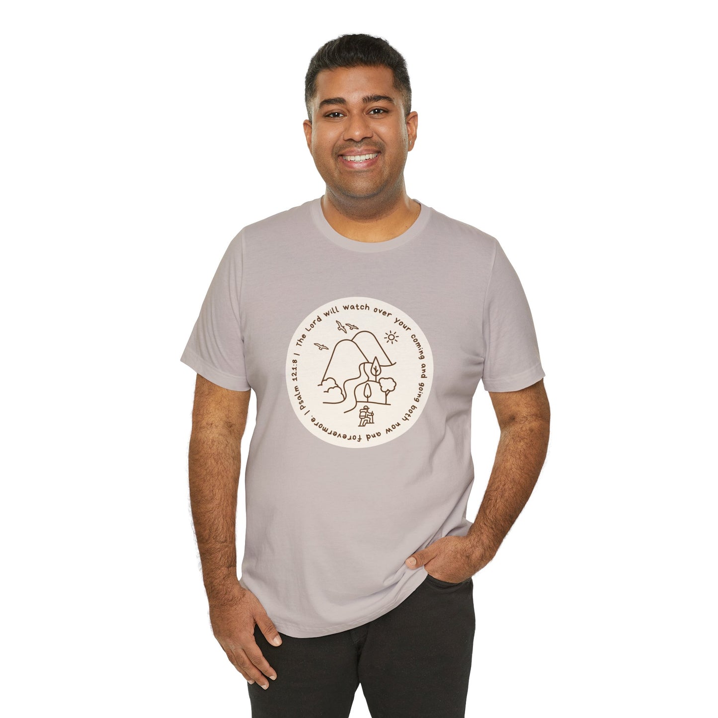 Psalm 121:8 | The Lord Will Watch Over You Christian T-Shirt