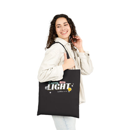 Carry the Light | Matthew 5:16 Canvas Tote Bag