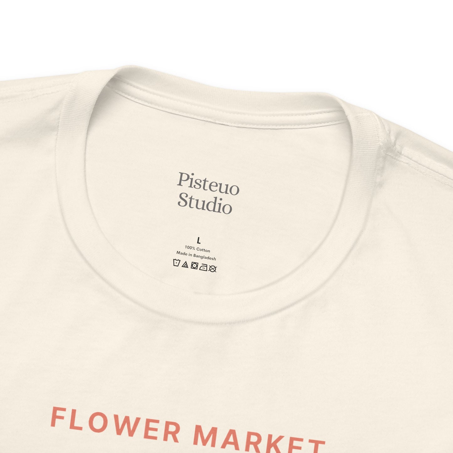 Flower Market Paris Flower T-Shirt