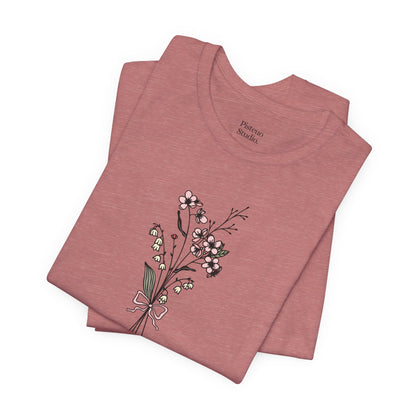 Lily and Hawthorn Flower T-Shirt