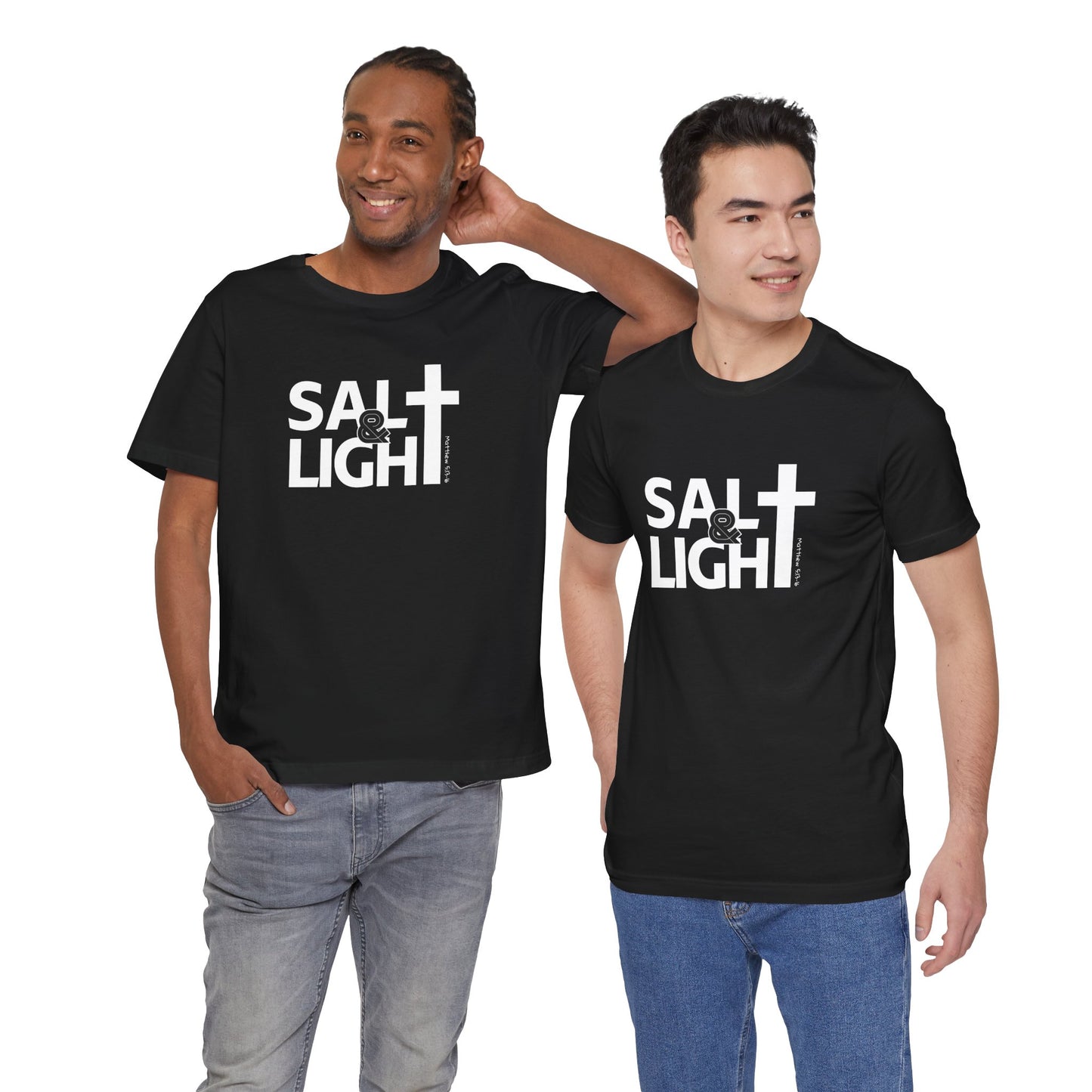 Matthew 5:13-16 | Salt & Light Christian Tee