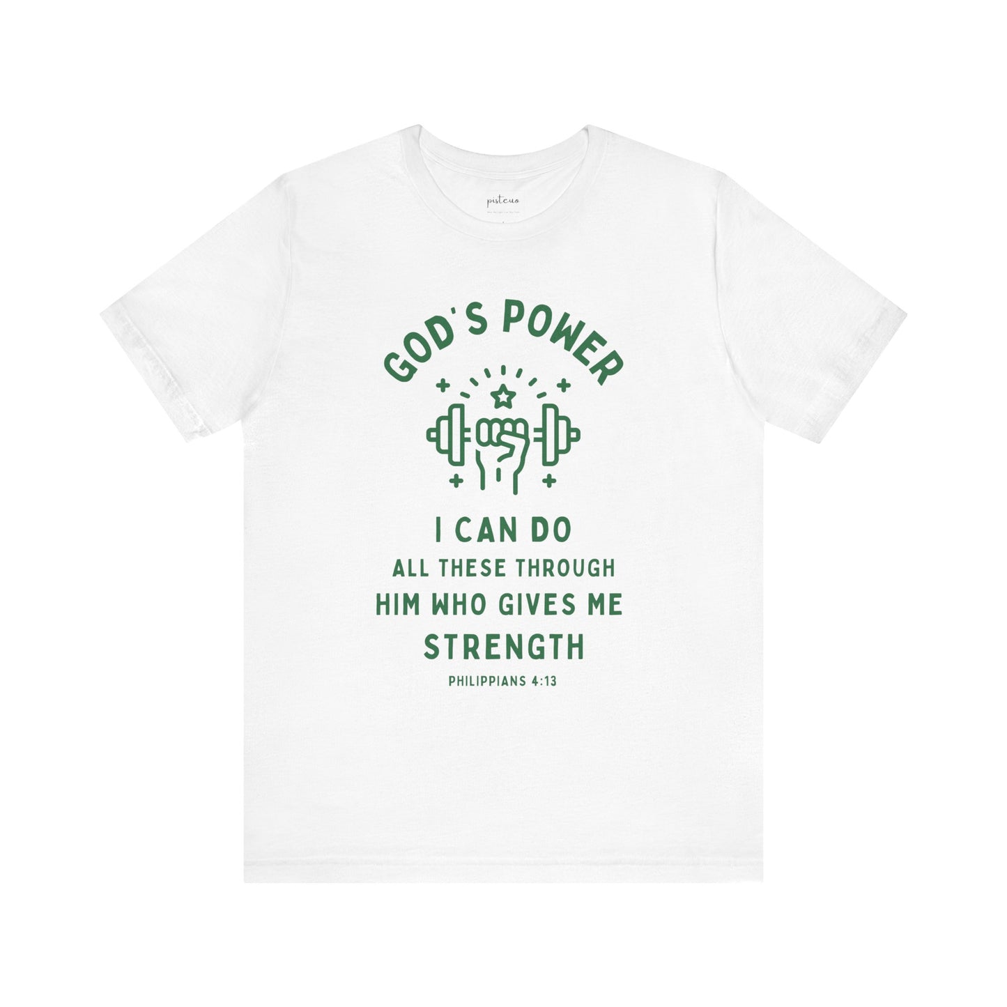 Philippians 4:13 | I Can Do All Things Through Christ Christian Tee