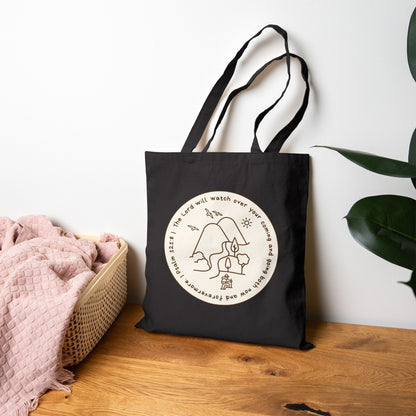 The Lord Will Watch Over You | Psalm 121:8 Tote Bag