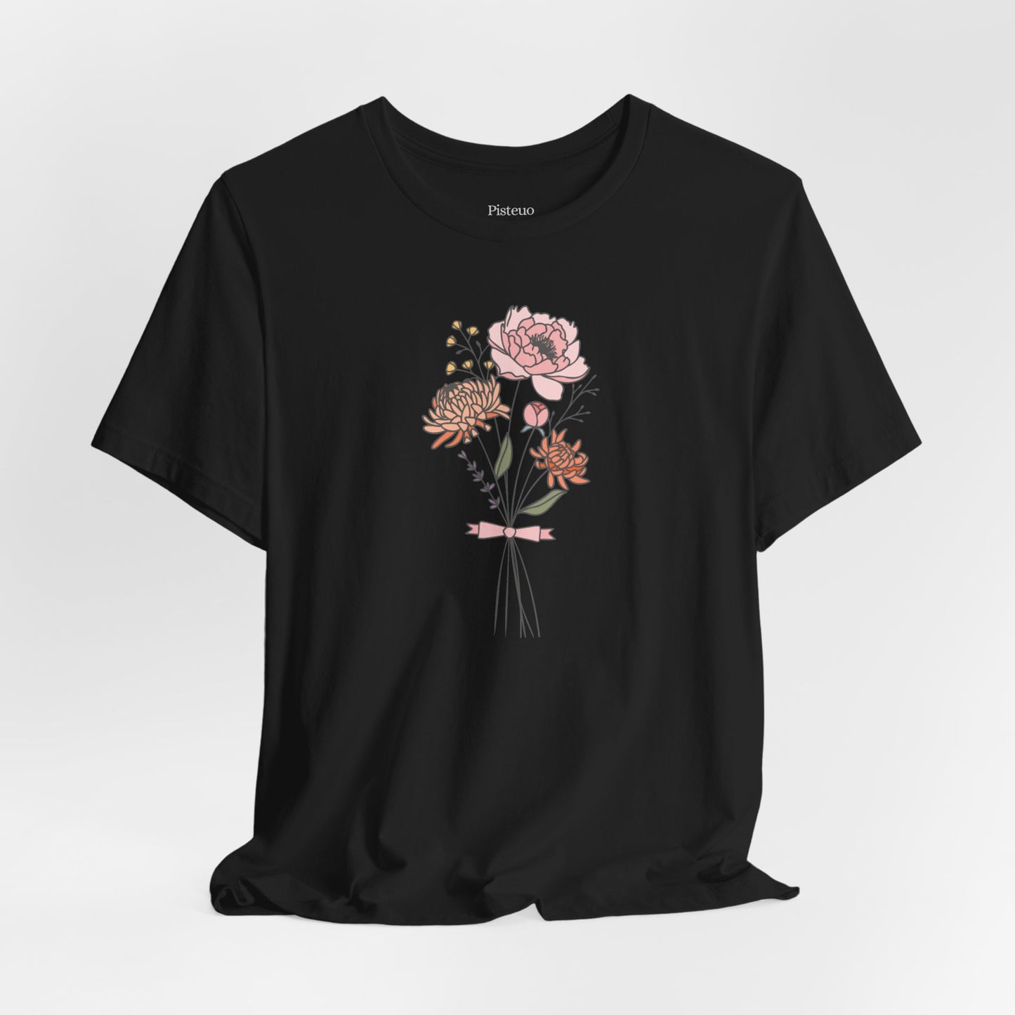 Chrysanthemum & Peony Flower T-Shirt