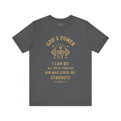 Philippians 4:13 | I Can Do All Things Through Christ Christian Tee