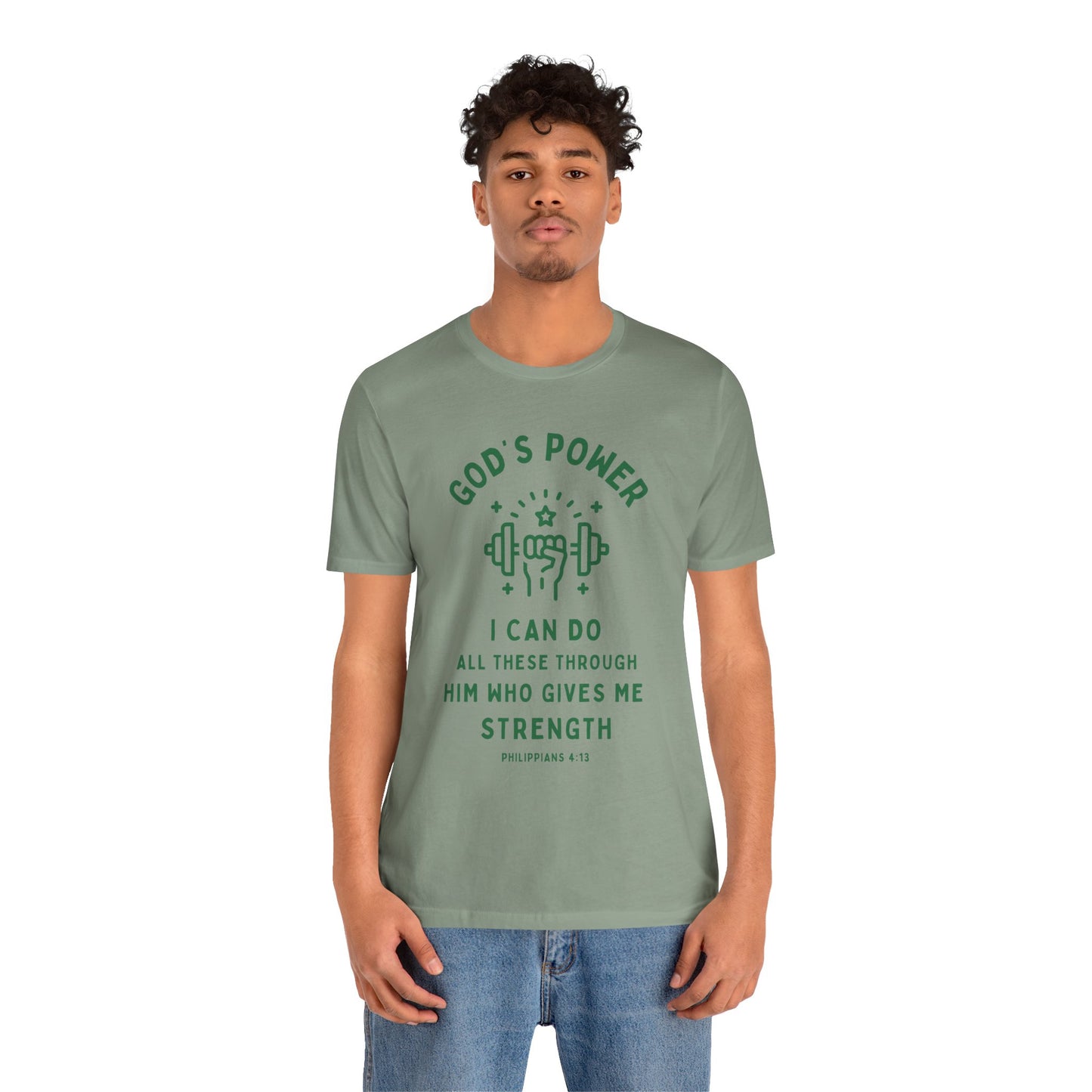 Philippians 4:13 | I Can Do All Things Through Christ Christian Tee