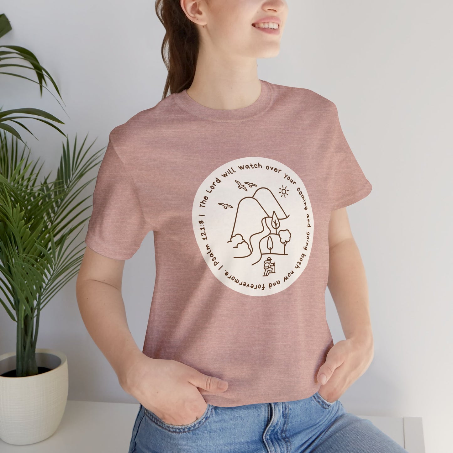 Psalm 121:8 | The Lord Will Watch Over You Christian T-Shirt