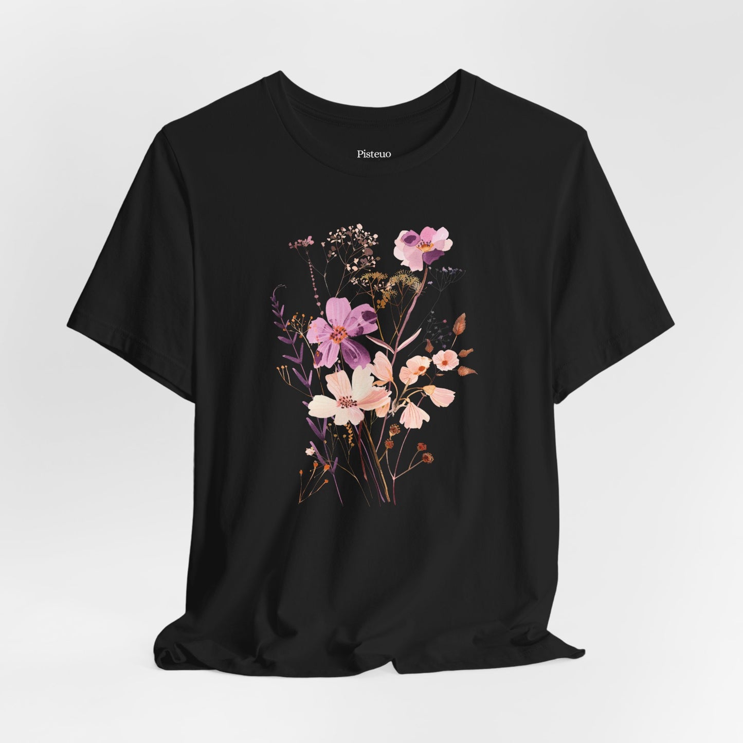 Lavender Sunset Meadows Flower T-Shirt