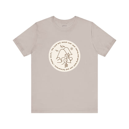 Psalm 121:8 | The Lord Will Watch Over You Christian T-Shirt
