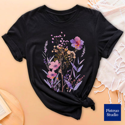 Violet Prairie Flower T-Shirt