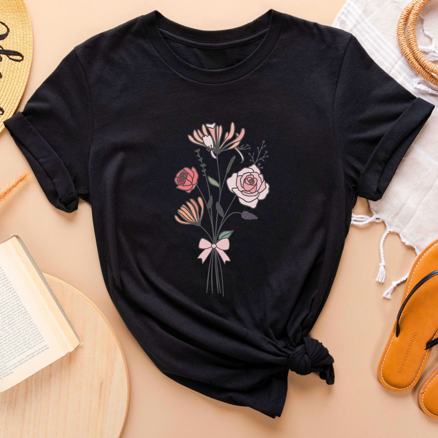 Rose and Honeysuckle T-Shirt