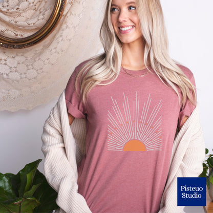 Boho Sun Flower T-Shirt