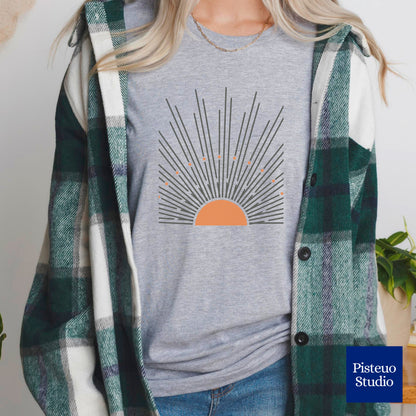 Boho Sun Flower T-Shirt