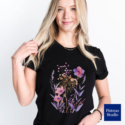 Violet Prairie Flower T-Shirt