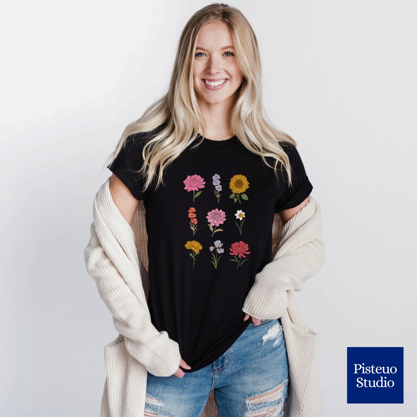 Floral Medley Flower T-Shirt