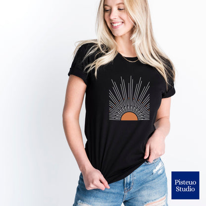 Boho Sun Flower T-Shirt