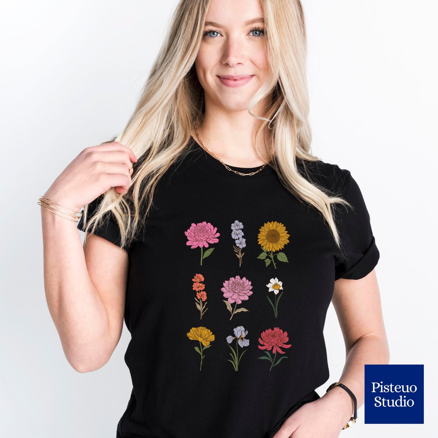 Floral Medley Flower T-Shirt