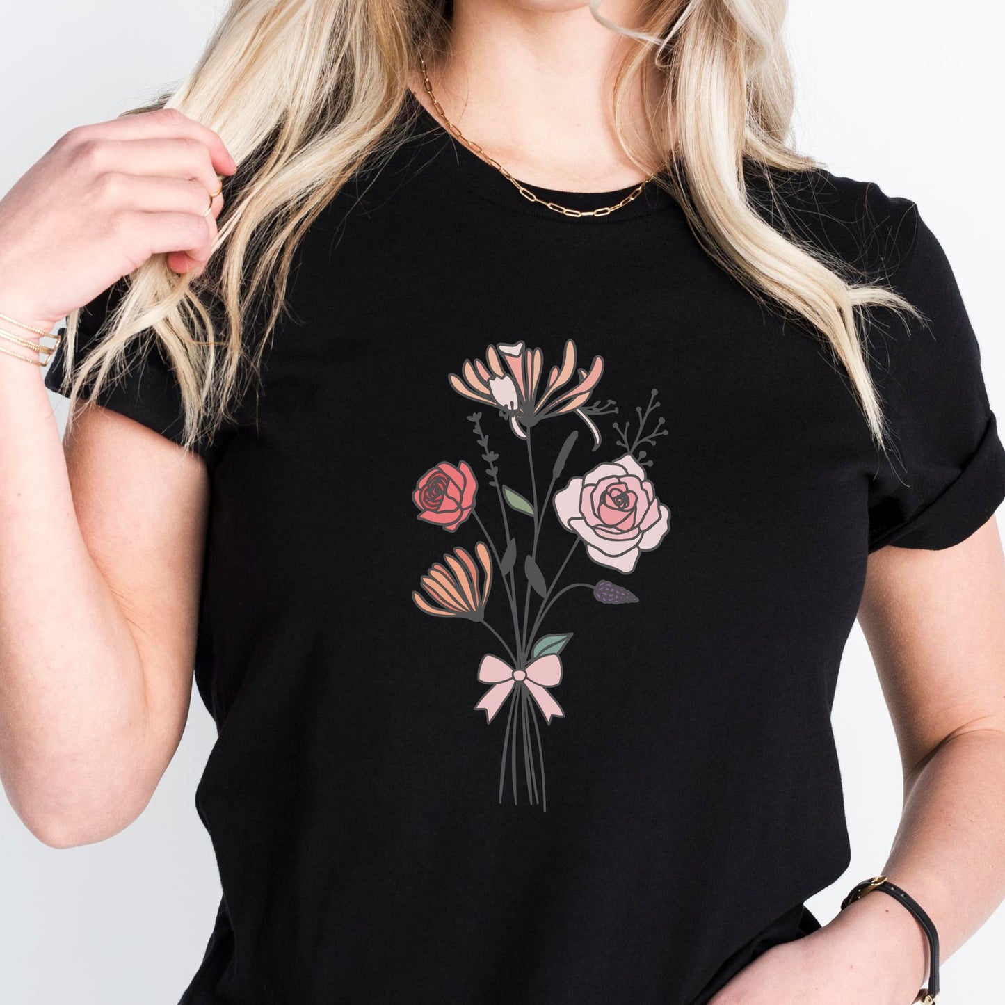 Rose and Honeysuckle T-Shirt