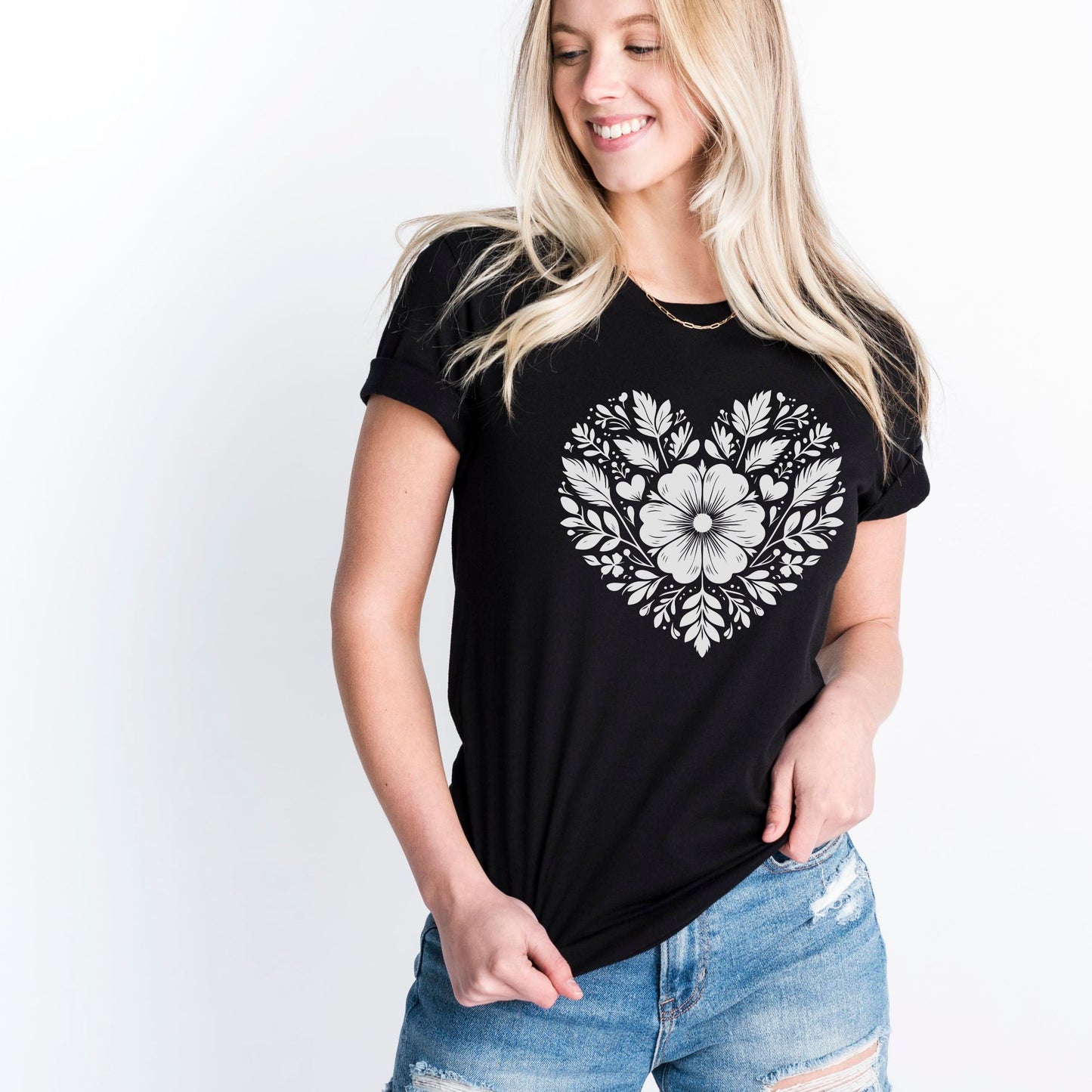 Petal Heart T-Shirt