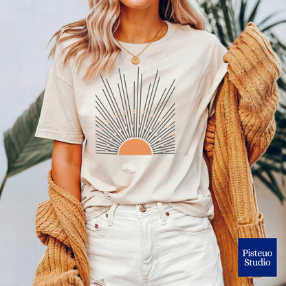 Boho Sun Flower T-Shirt