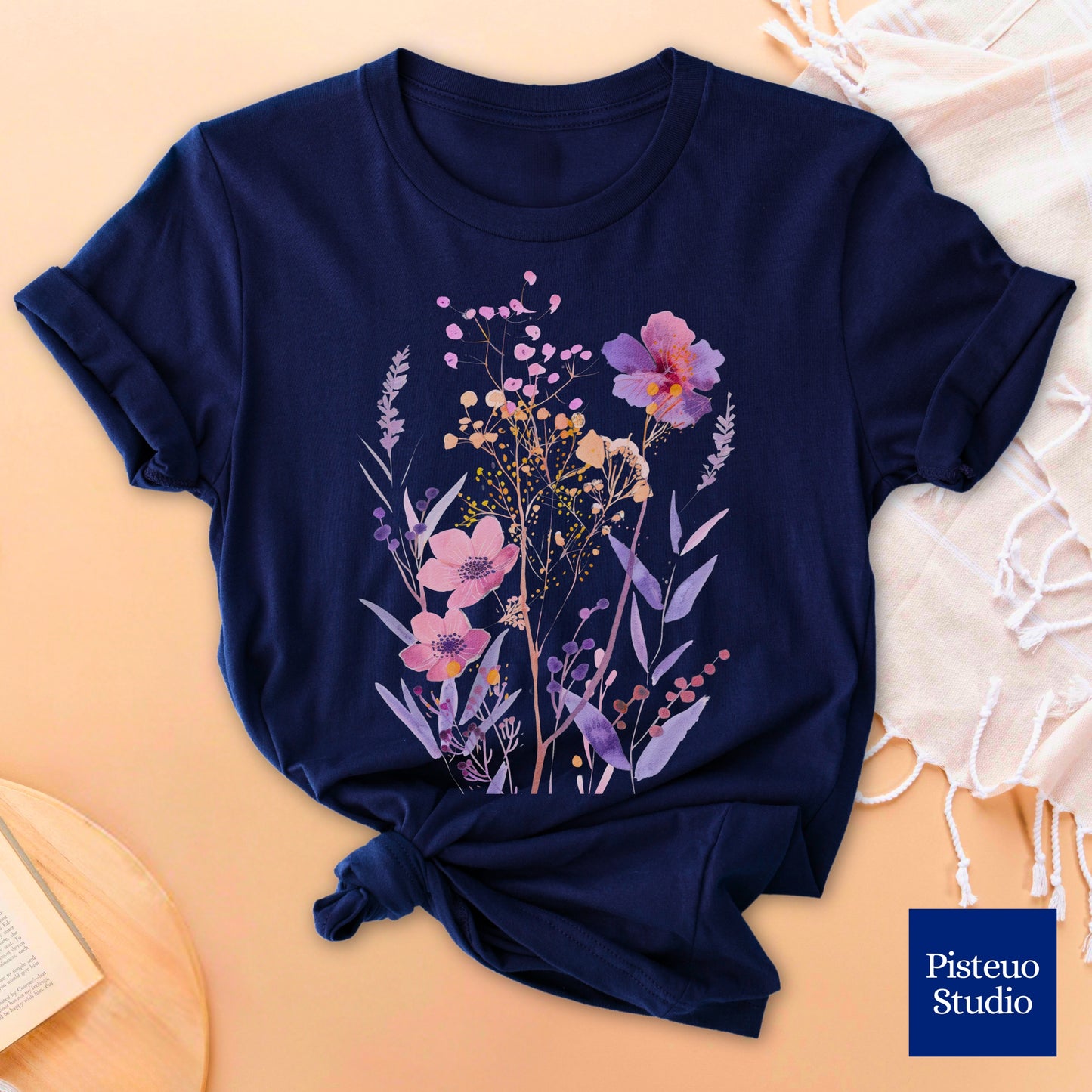 Violet Prairie Flower T-Shirt