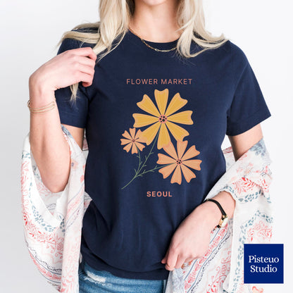 Flower Market Seoul Flower T-Shirt