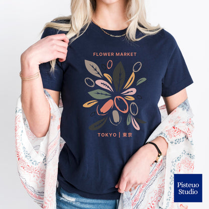 Flower Market Tokyo Flower T-Shirt