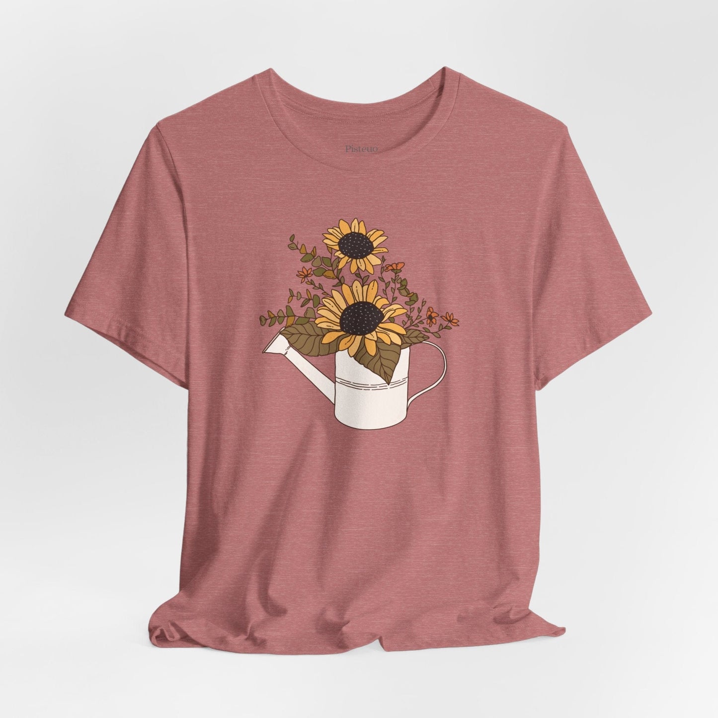 Afternoon Mellow Yellow Soft Breathable Flowers T-Shirt