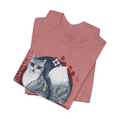 Ashen Prowler Soft Breathable Flowers T-Shirt