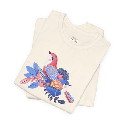 Blossom Companions Soft Breathable Flowers T-Shirt