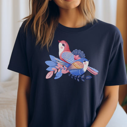 Blossom Companions Soft Breathable Flowers T-Shirt