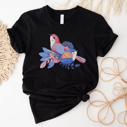 Blossom Companions Soft Breathable Flowers T-Shirt