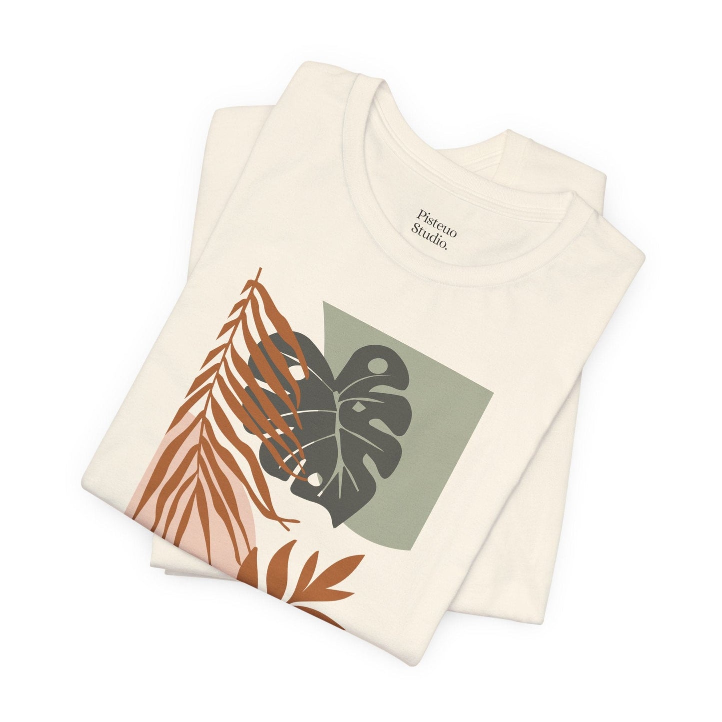 Bohemian Leaf Harmony Soft Breathable Flowers T-Shirt