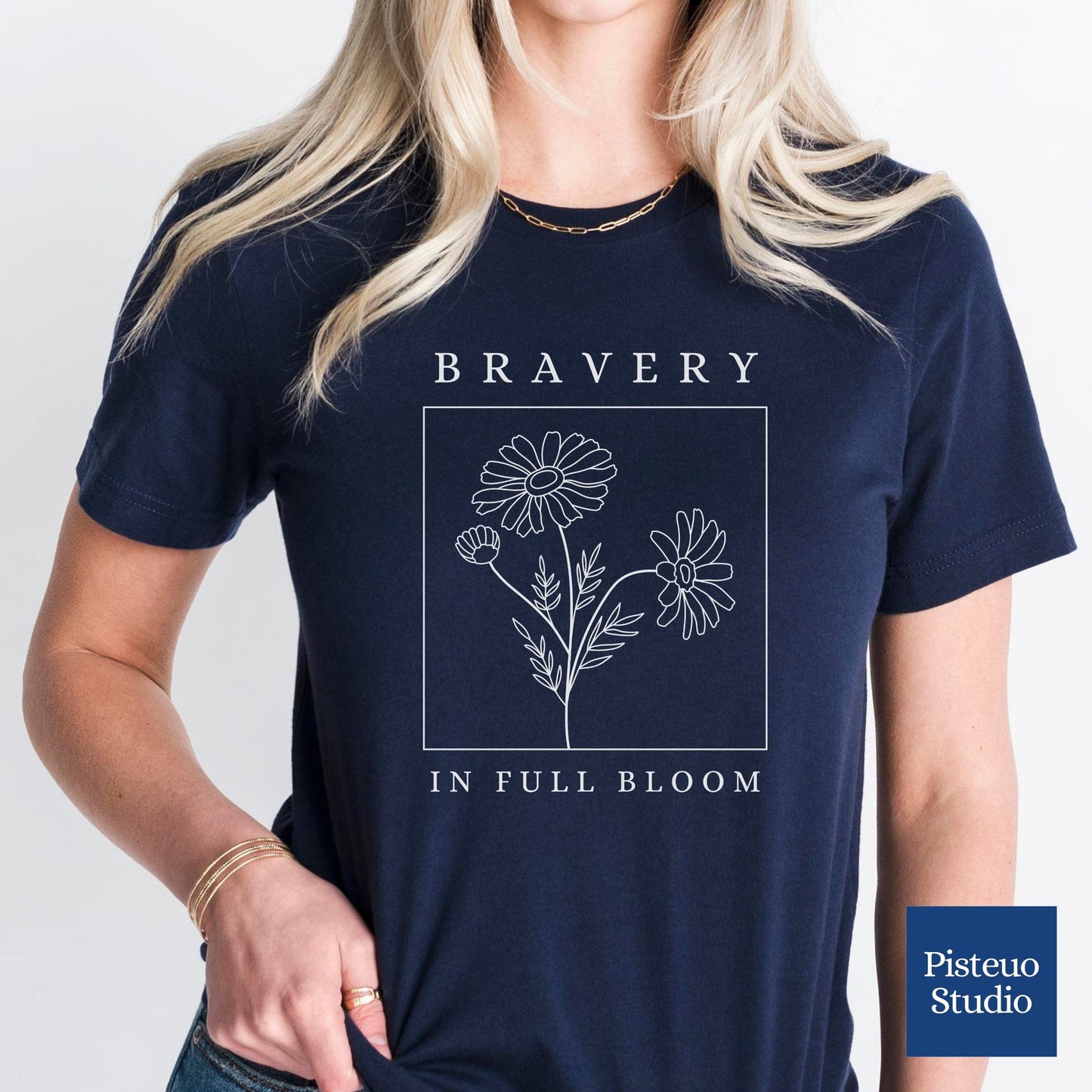 Bravery In Full Bloom Soft Breathable T-Shirt