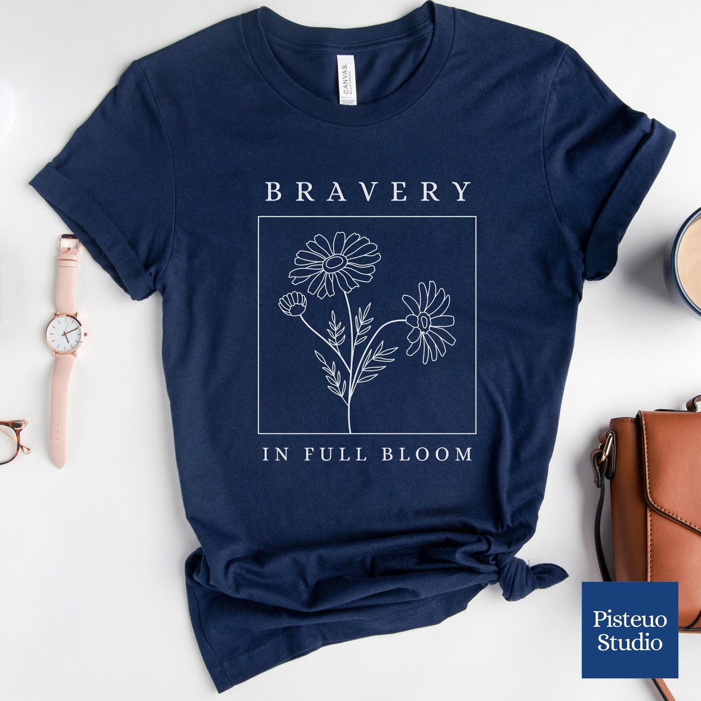 Bravery In Full Bloom Soft Breathable T-Shirt