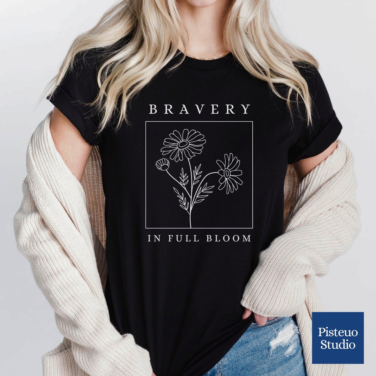 Bravery In Full Bloom Soft Breathable T-Shirt