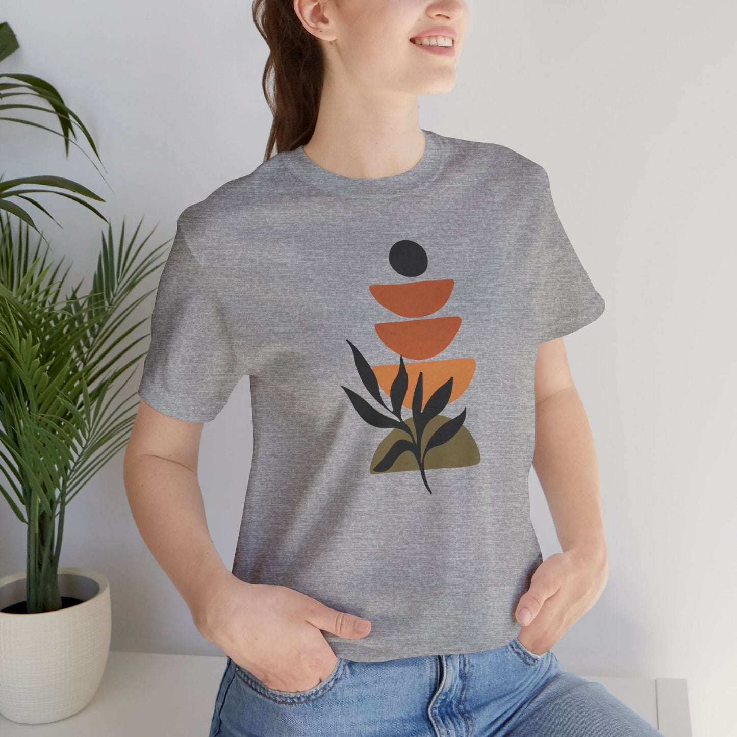 Earthly Balance Soft Breathable Flowers T-Shirt