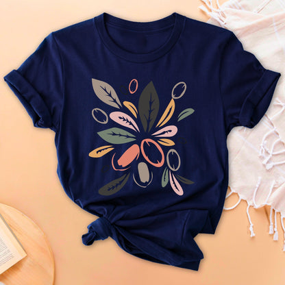 Earthly Leaves Soft Breathable T-Shirt