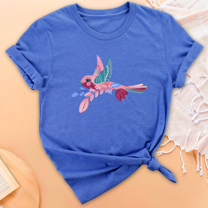 Floral Flight Soft Breathable T-Shirt